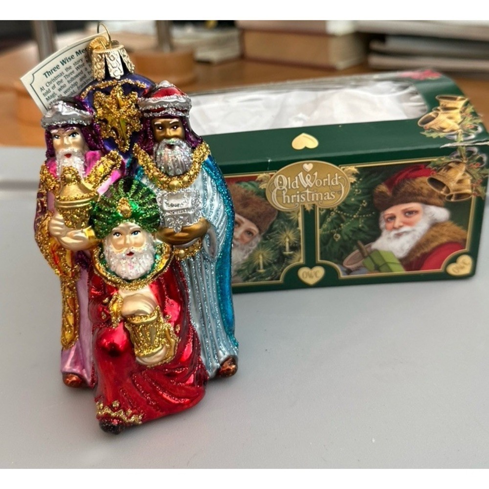 Old World Christmas -‎ Three Wise Men - 24083